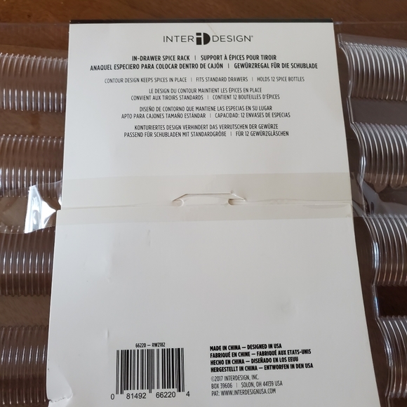 In Drawer Spice Rack by Inter Design - Picture 4 of 9